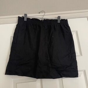 J. Crew Black Mini Skirt